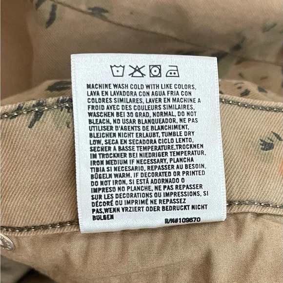 Citizens Of Humanity | Mandy Jeans High Waist Retro Slim Roll Up Floral - Picture 12 of 12